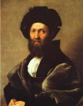 Portrait of Baldassare Castiglione c.1514-1516-border