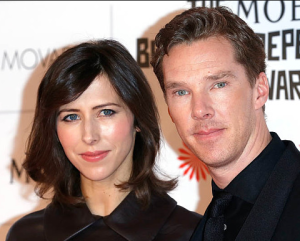 Sophie Hunter and Benedict Cumberbatch at the British Independent Film Awards (2016).